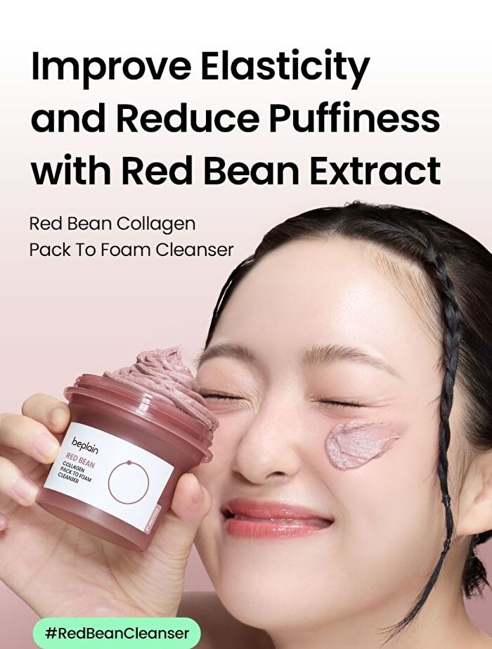 Red Bean Collagen Pack To Foam Cleanser - 100ml