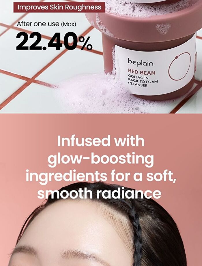 Red Bean Collagen Pack To Foam Cleanser - 100ml