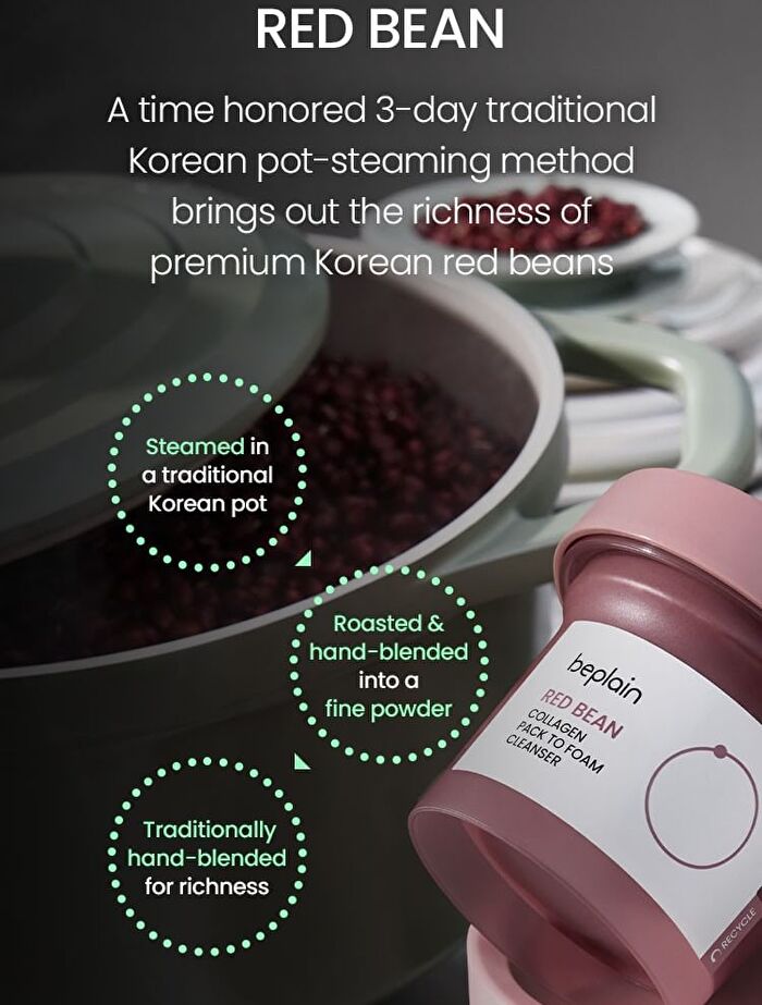 Red Bean Collagen Pack To Foam Cleanser - 100ml