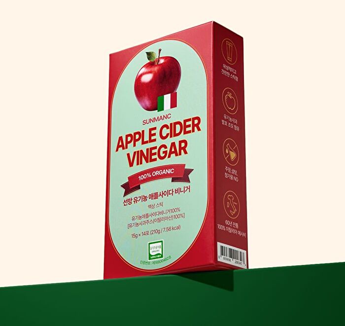 Sunmanc Apple Cider Vinegar - 15g x 14 sticks