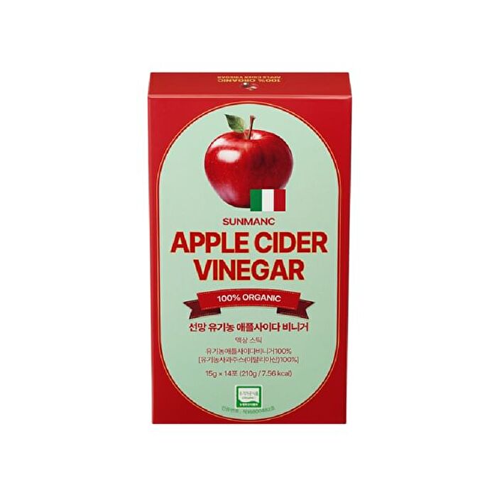 Sunmanc Apple Cider Vinegar - 15g x 14 sticks