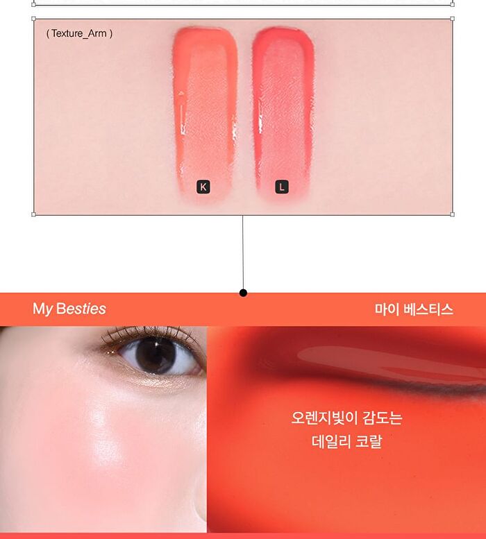 Feev Hyper-Fit Color Serum Mini - 12 Colors - Romantic Coral