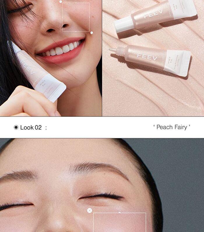 Feev Hyper-Fit Shimmering Serum - 2 Colors - Peach Fairy