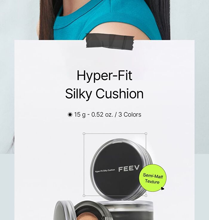 Feev Hyper-Fit Silky Cushion - 3 Colors - #03 Sand Fit