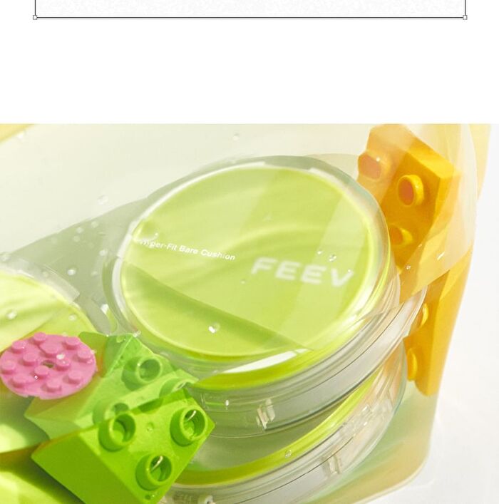 Feev Hyper-Fit Bare Cushion - 3 Colors - #01 Fair Dew
