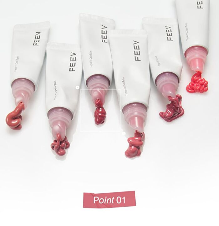 Feev Hyper-Fit Color Balm - 6 Colors - Rose Wave
