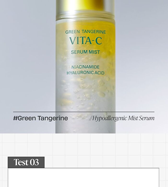 Green Tangerine Vita C Serum Mist - 2025 Version - 100ml