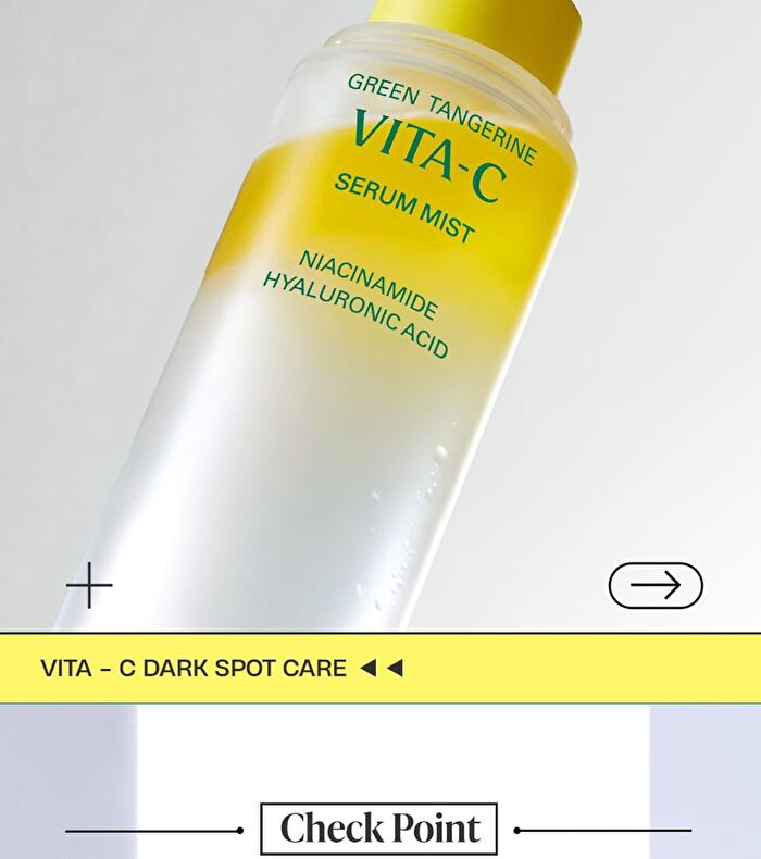Green Tangerine Vita C Serum Mist - 2025 Version - 100ml