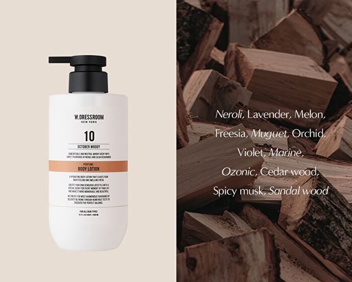 Perfume Body Lotion - 5 Types - #10 October Woody