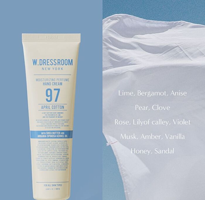 Moisturizing Perfume Hand Cream Jumbo - 3 Types - #97 April Cotton