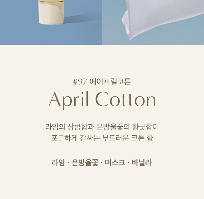 Moisturizing Perfume Hand Cream Jumbo - 3 Types - #97 April Cotton