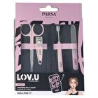 Set Of 4 : LOV.U Manicure Kit - Set Of 4: Pink