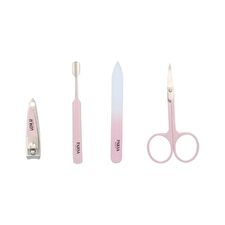 PARSA Beauty Set Of 4 : LOV.U Manicure Kit - Set Of 4: Pink