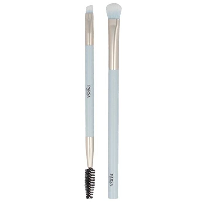 Set Of 2: LOV.U Eye & Eyebrow Brush - Set Of 2: Light Blue