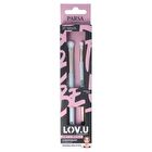 Set Of 2: LOV.U Eye & Eyebrow Brush - Set Of 2: Light Blue