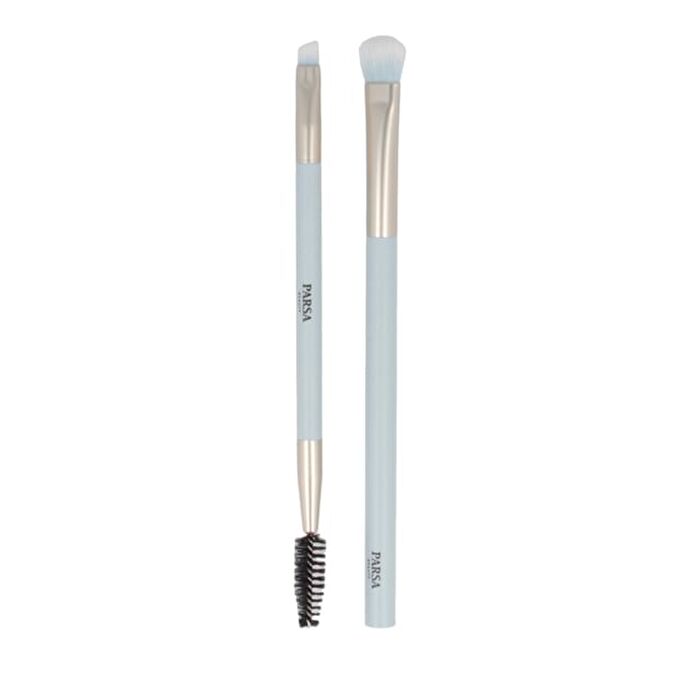 Set Of 2: LOV.U Eye & Eyebrow Brush - Set Of 2: Light Blue
