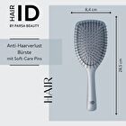HAIR ID Paddle Brush - Silver