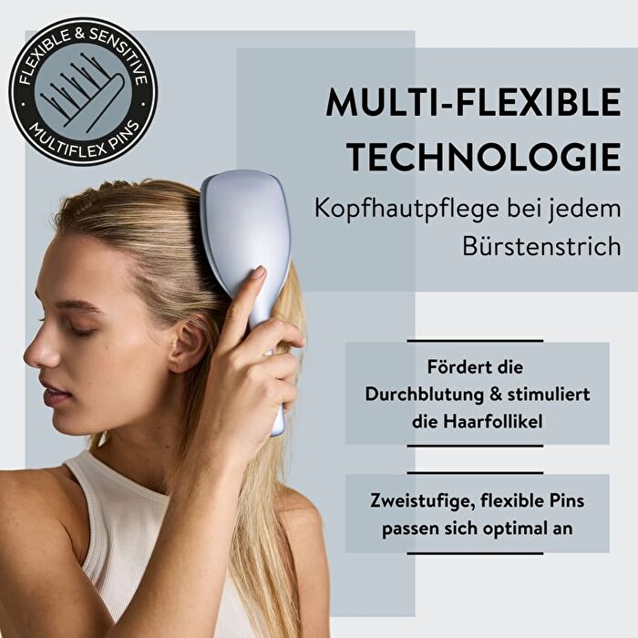 HAIR ID Paddle Brush - Silver