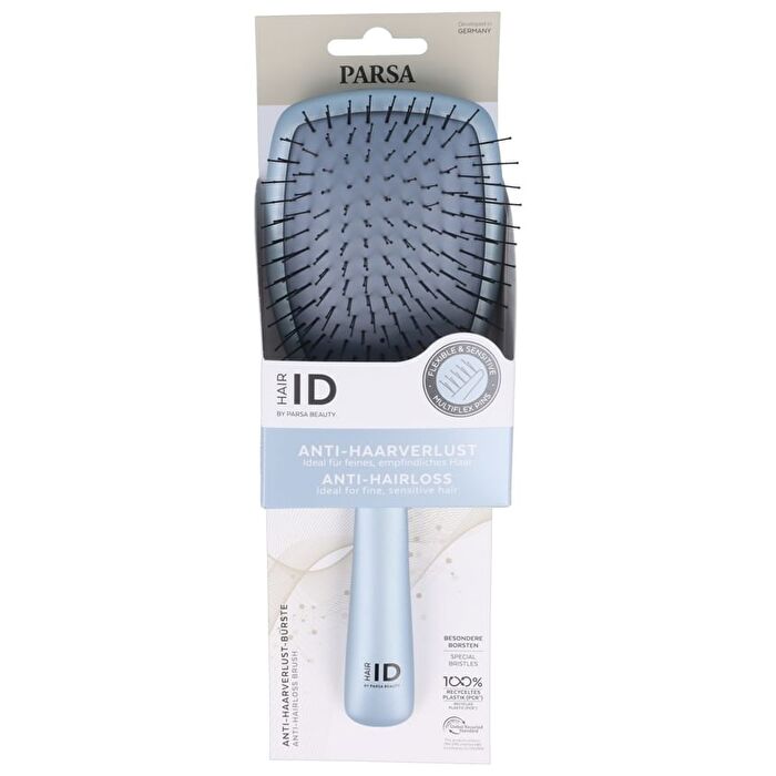 HAIR ID Paddle Brush - Silver