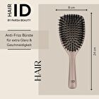 HAIR ID Anti-Frizz Paddle Brush - Beige