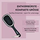 LOV.U Wet & Dry Paddle Brush - Black