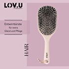 LOV.U Wet & Dry Paddle Brush - Beige
