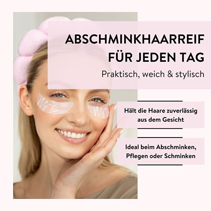 Plain Face Wash Headband - Pink