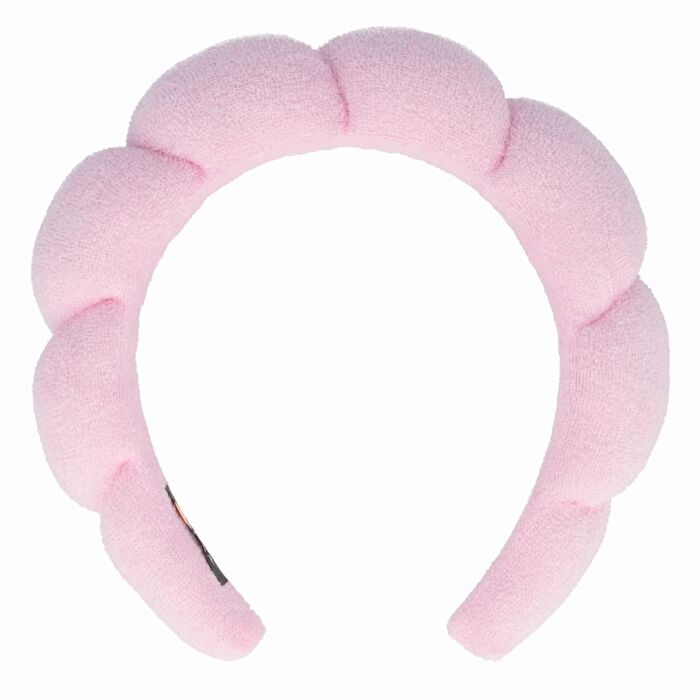 Plain Face Wash Headband - Pink