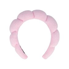 Plain Face Wash Headband - Pink
