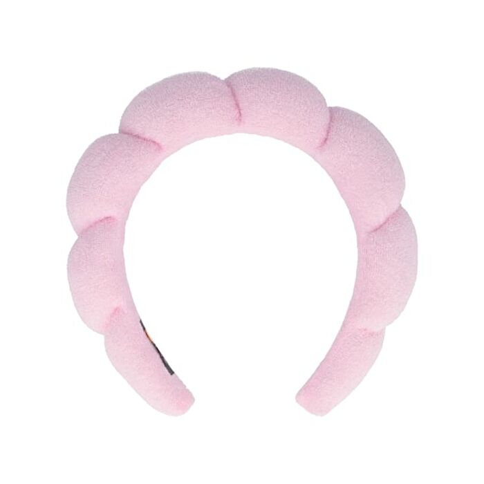 Plain Face Wash Headband - Pink
