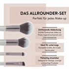 Mini Brush Set with Storage Bag - Beige
