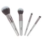 Mini Brush Set with Storage Bag - Beige
