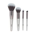 Mini Brush Set with Storage Bag - Beige