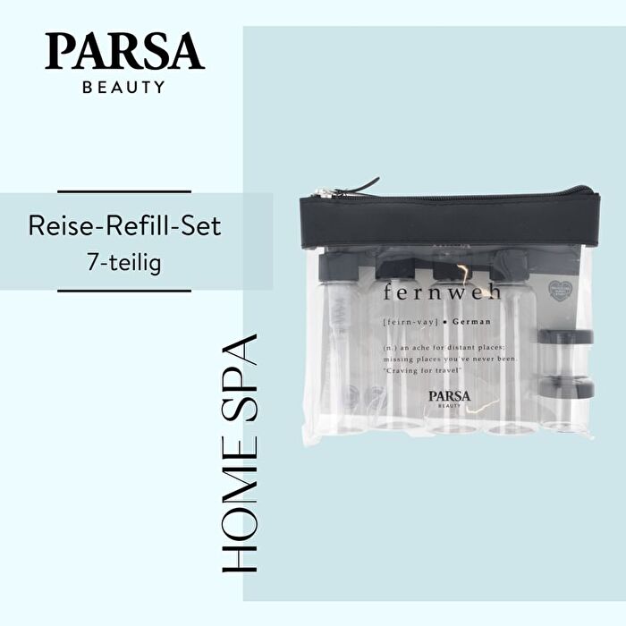 Set Of 7: Travel Container - Set Of 7: Travel Refill Style