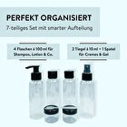 Set Of 7: Travel Container - Set Of 7: Travel Refill Style