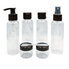 Set Of 7: Travel Container - Set Of 7: Travel Refill Style