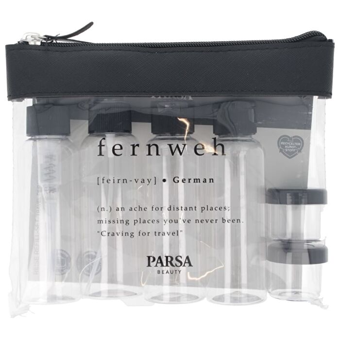 Set Of 7: Travel Container - Set Of 7: Travel Refill Style
