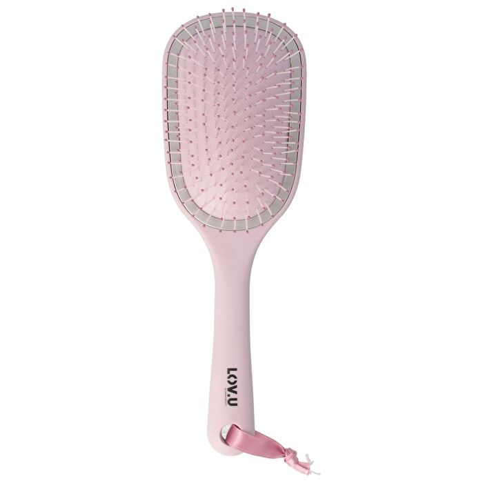 LOV.U Large Oval Wet & Dry Brush - Pink