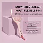 LOV.U Large Oval Wet & Dry Brush - Pink