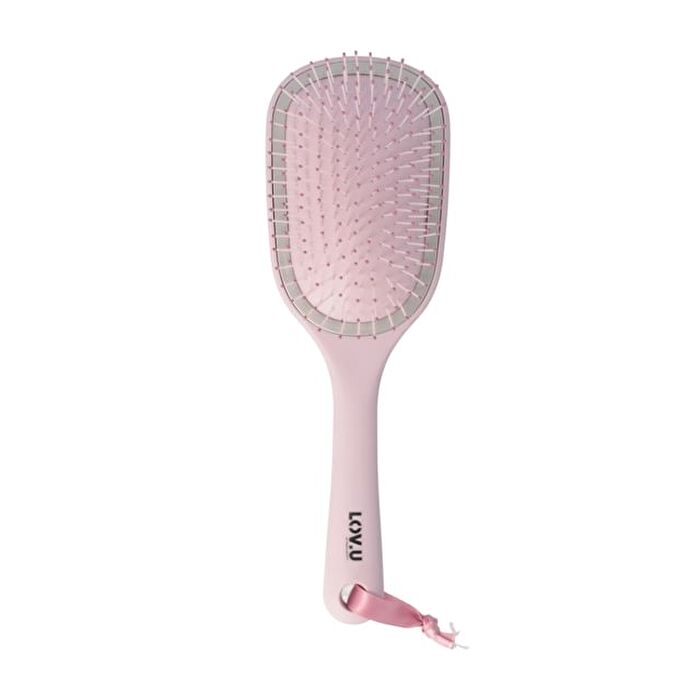 LOV.U Large Oval Wet & Dry Brush - Pink