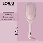 LOV.U Large Oval Wet & Dry Brush - Black