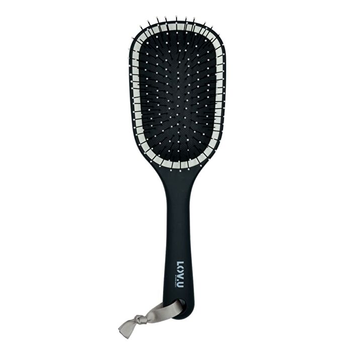 LOV.U Large Oval Wet & Dry Brush - Black