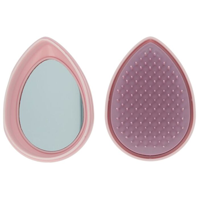 LOV.U Portable Comb with Mirror - Pink