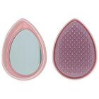 LOV.U Portable Comb with Mirror - Pink
