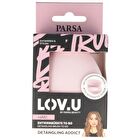 LOV.U Portable Comb with Mirror - Pink