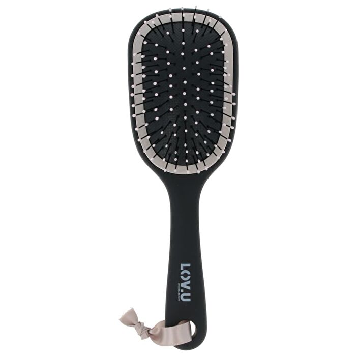 LOV.U Small Oval Wet & Dry Brush - Black