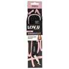 LOV.U Small Oval Wet & Dry Brush - Black