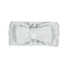 PARSA Beauty Bow Face Wash Headband - Grey