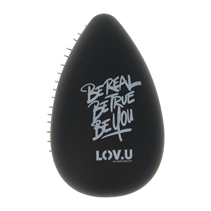 LOV.U Wet & Dry Hair Brush - Black