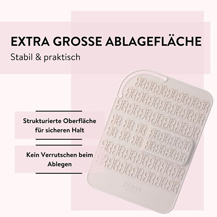 Portable Silicone Heat Resistant Mat - Beige